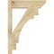 Ekena Millwork Merced Slat Rough Sawn Outlooker, Douglas Fir, 6"W x 20"D x 28"H OUT06X20X28MRC06RDF - alternate 2